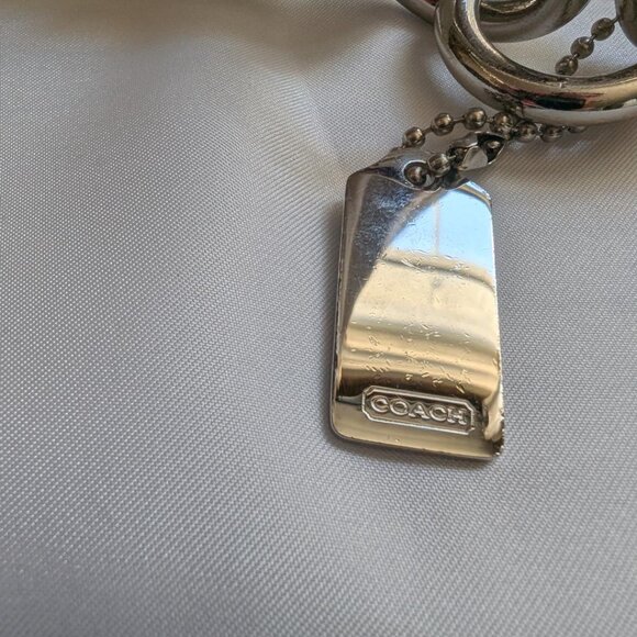 COACH SIGNATURE MULTICOLOR POLKA DOT POUCH MINI DEMI POUCH w/DUST BAG - Picture 4 of 13